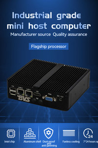 Industrie computer Lüfter loser Mini-PC Intel Core i3 i5 Win10 Linux mit RS232 Dual Lan Mini-PCs für das Industrie geschäft - Product Image 2