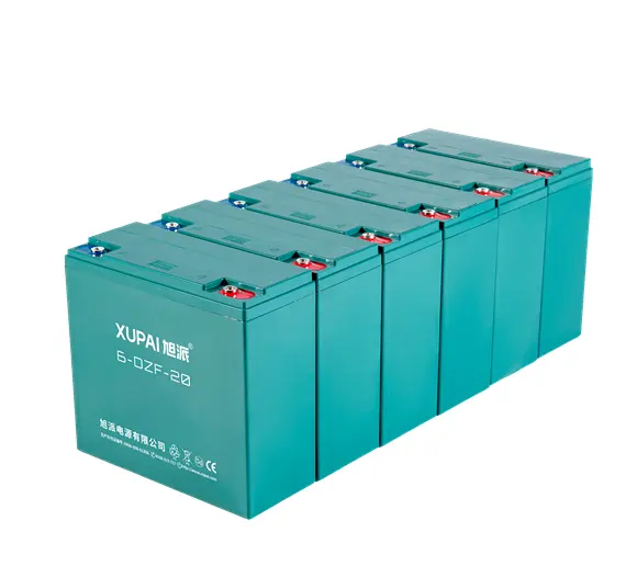 XUPAI brand 6-DZM-20 lead acid battery for electric bicycle