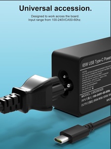 Tinkon 65W USB-C sạc nhanh mới OTP tương thích noco Boost x không khí ax65 ultrasafe di động nhảy khởi động ABS Power Adapter - Product Image 3