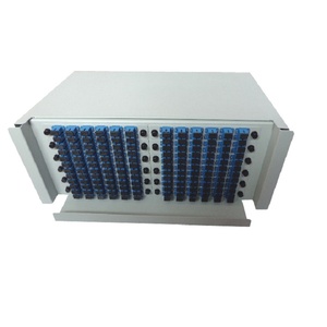Marco de distribución de fibra óptica ODF 12 24 48 96 Core 144 puertos SC/APC Terminal Box Patch Panel - Product Image 1