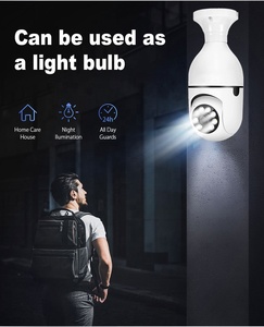 Yeni 3mp ampul kamera E27 kablosuz IP Ptz 360 derece Wifi kamera ev gözetim sistemi - Product Image 4