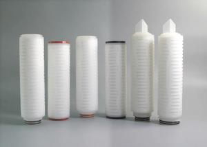 PES su katlama filtresi 0.1 ~ 0.45μm Anti korozyon ve gıda su arıtma için bakteriyel kompakt kaldırmak - Product Image 4
