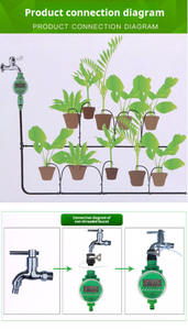 D50 intelligente elettronico LCD Timer automatico di irrigazione da giardino Controller per irrigazione a goccia strumento di irrigazione fatto in plastica - Product Image 3