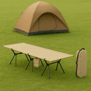 Có thể gập lại tất cả các mùa giải giải pháp giấc ngủ ngoài trời cho du lịch phiêu lưu và đi bộ đường dài bánh cắm trại lều và giường - Product Image 1