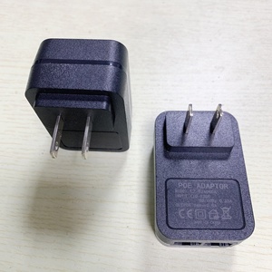 高品質イーサネットUSプラグ電源1 POE 1 LANポート24V0.6APOEアダプター - Product Image 3
