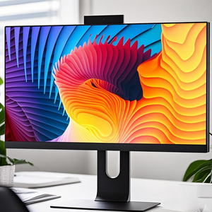 OEM nuevo 24 pulgadas de doble pantalla táctil de negocios todo en uno MATX 244*244mm Win11 sistema de computadoras de escritorio - Product Image 1