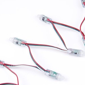 Mehrfarbiges Dmx-LED-Pixel licht Vollfarb DC5V-12V ic 1903 ws 2811 RGB-LED-Pixel lichter Smart IC wasserdichtes LED-Pixel modul