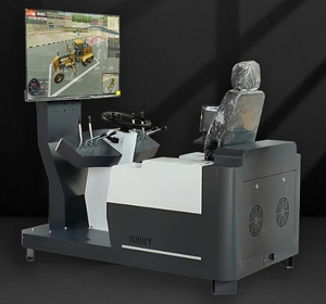 VR Grader Training Simulator Driver <strong>Simulation</strong> Teaching Simulator