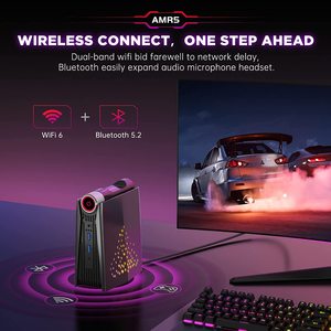 Customize the <strong>case</strong> with a logo New Arrive AMR5 Mini <strong>Pc</strong> AMD R7 5800U Gaming Mini <strong>PC</strong> M.2 NVME 16GB RAM 512 SSD WIFI 6 Computer - Product Image 6