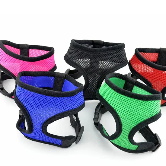 Pettorina per cani gilet da addestramento per Chihuahua Puppy Soft Mesh Pet Harness per cani gatti Petshop collare per cuccioli gatto Pet Dog pettorina