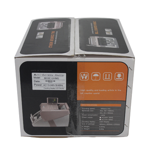 Máquina de contador de dinheiro novo design eur, verificar notas, detector de dinheiro com tela lcd