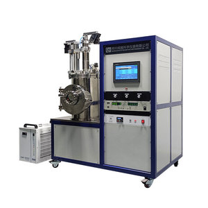 Ti Ag CaF2Ge成膜用の高真空トリプルソース熱蒸発コーター