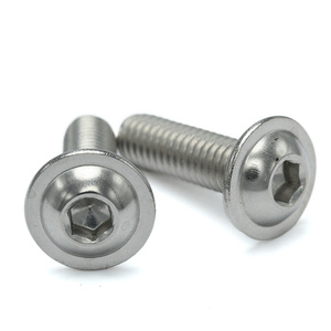 Tornillos hexagonales de cabeza de botón con cabeza hueca hexagonal de cuello Tornillos de acero inoxidable - Product Image 4