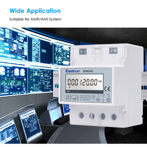 Precisión Eastron SDM320C Clase C con función de control de carga Modbus RS485 Medidor de consumo de energía para sistema SCADA - Product Image 6