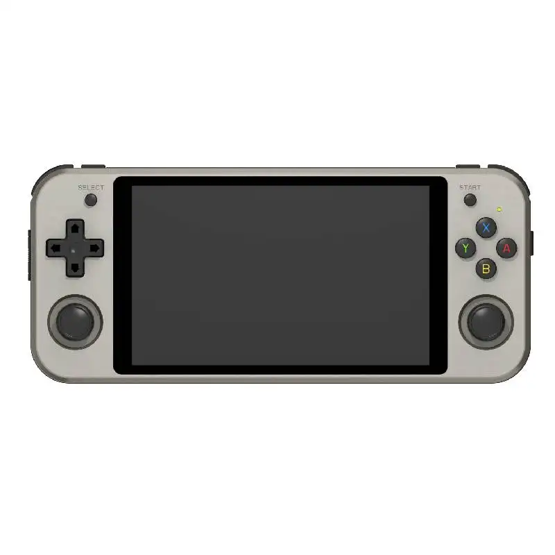 Atacado rg552 console de videogame portátil, 5.36 "ips sistema duplo, android, linux, emulador