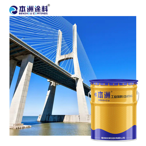 Benzhou Construction Waterproof Anticorrosive Paint Fluorocarbon Topcoat for Bridge Steel Structure