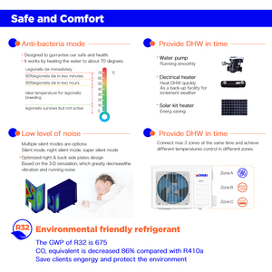 Full Inverter Air Source A+++ R32 Air to Water Monoblock air Source <strong>Heat</strong> Pump 4kw <strong>10</strong> <strong>kw</strong> 16kw