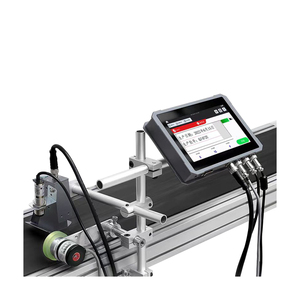 Seven-Inch Online Inkjet Label Printer Fast Dry <strong>Ink</strong> Large Screen Factory Retail Manufacturing <strong>for</strong> Assembly Line Use - Product Image 1