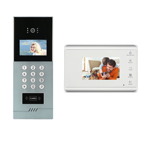 Sistema de intercomunicación de precio competitivo Cámara de timbre de video de apartamento analógico de 4,3 pulgadas con sistemas de control de acceso Videoportero - Product Image 1