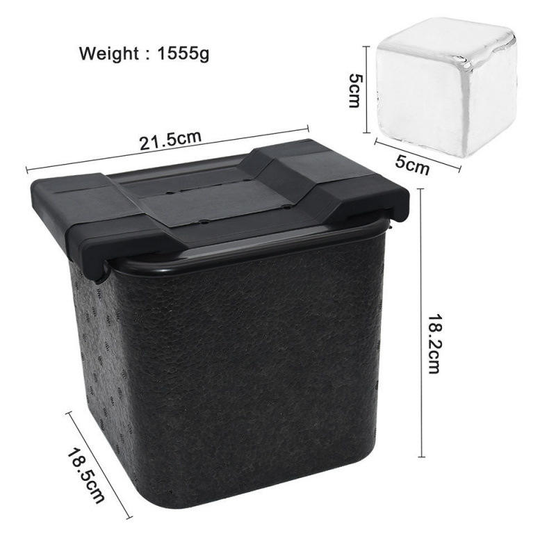 Exclusive Large Square (4 compartments, 5cm) Color Box