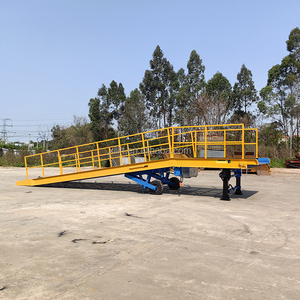 Plataforma de rampa de muelle portátil para contenedores de 6 toneladas, puente de embarque móvil, plataforma de carga y descarga hidráulica - Product Image 1