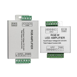 Светодиодный контроллер усилитель для RGBCCT RGBW RGB светодиодной ленты Mini DC5V 12V 24V 12A 24A 30A 4Pin RGB RGBW RGBWW консоль ретранслятора мощности - Product Image 1