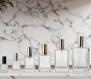 Sang Trọng Biểu Tượng Tùy Chỉnh 30Ml 50Ml 100Ml Thủy Tinh Phun Nước Mỹ Chai Trong Suốt/Màu Đen/Màu Sắc Refillable Sương <span class=keywords><strong>Atomizer</strong></span> Với Hộp - Product Image 1