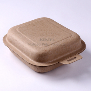 Biologisch abbaubare Zellstoff geformte kunden spezifische Verpackungs box Biologisch abbaubare und umwelt freundliche Verpackungs box - Product Image 5