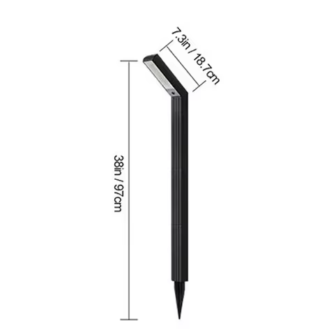 Hauteur : 970 mm blanc chaud