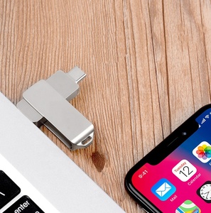 Memoria USB de diseño 2 en 1 personalizada Velocidad de lectura 30Mb 3,0 4GB 8GB16Gb 32Gb 64Gb 128Gb Usb Flash Drive U Disco - Product Image 3
