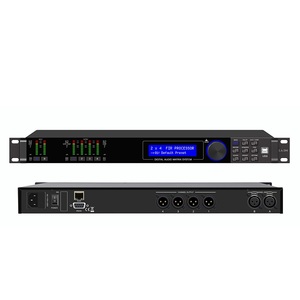 LA408 Profesional DSP 24 bits 3 entradas 6 salidas 4 en 8 salidas Sistema de procesador FIR de audio EE. UU. AD1955 chip 2 por 4 procesador FIR - Product Image 3
