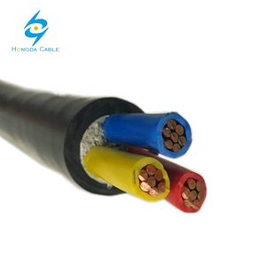 Cable de cobre de chaqueta de PVC aislado XLPE U1000 R2V 4G4mm2 4*4 cable eléctrico para computadora y minería corriente nominal 16A - Product Image 3