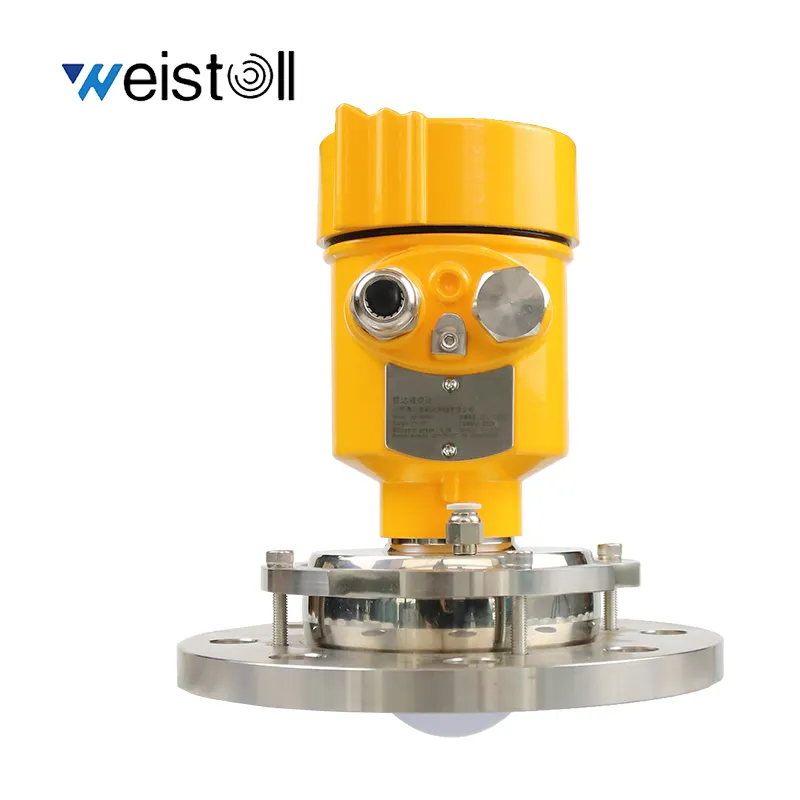 Weistoll può personalizzare gli indicatori di livello radar di alta qualità 80Ghz con l'uscita 4-20mA per la misura liquida