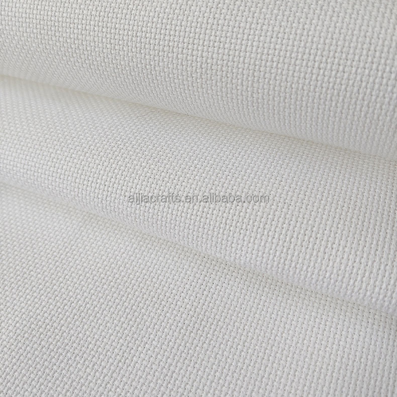 White 18ct pure cotton 159cm width