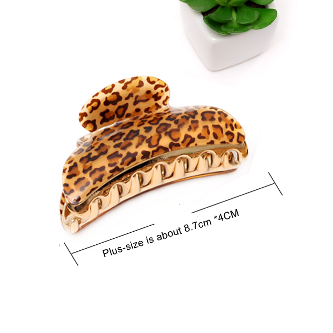 04 # Imprimé léopard peu profond par 9cm