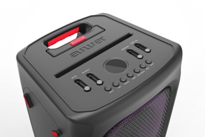 ลำโพงปาร์ตี้ <span class=keywords><strong>AIWA</strong></span> แบบล้อลาก คู่ลำโพง 8 นิ้ว เชื่อมต่อไร้สาย TWS พร้อมไมโครโฟนไร้สาย - Product Image 4