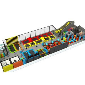 Parco Trampolini Commerciale al Coperto - Moduli Multifunzionali di Gioco Morbido per Bambini e Adulti | Uso in centri commerciali/scuole - Product Image 2