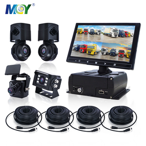 Cmsv6 monitor de tela lcd 7 polegadas, 3g 4g wif, gps, rastreamento, câmera para caminhão, sistema de segurança dvr
