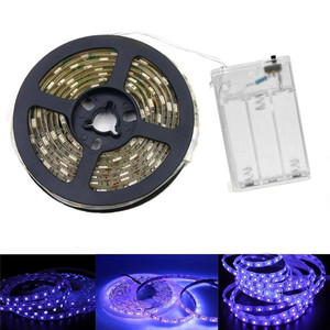<strong>3v</strong> 3.<strong>3v</strong> 3.7v <strong>LED</strong> Strip With 24 Keys Remote Control 2m Battery Powered Strip Light for Party and DIY Decoration - Product Image 3