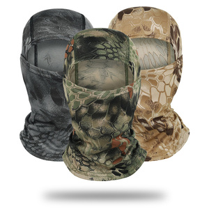 Grosir desain baru multifungsi Balaclavas masker wajah sepeda motor tahan angin untuk olahraga kamuflase memancing penutup wajah - Product Image 1