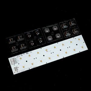 Standard ZHAGA Aluminum Mcpcb 223X49 <strong>Pcb</strong> With <strong>Led</strong> Smd3535 Streetlight Smart Board <strong>Pcb</strong> <strong>Led</strong> Module - Product Image 1