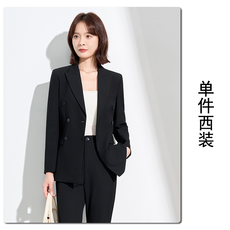 black suit