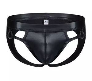 Ropa interior calada de cuero de imitación transpirable sexy para hombre Venta caliente - Product Image 4