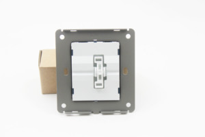 Interruttore di uscita in plastica pulsante di controllo accessi pulsante di uscita 12V/24V materiale ignifugo apriporta - Product Image 6