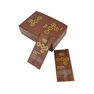 Mẫu miễn phí bán lẻ truy cập các tông hiển thị Hộp giấy cho Pop đồ ăn nhẹ sô cô la ngũ cốc năng lượng thanh wrapper bao bì - Product Image 1