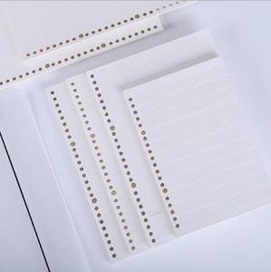 A5 20 Löcher/B5 26 Löcher/A4 30 Löcher Planer Nachfüllungen Einsätze Füll papiers eiten Lose blatt papier Notizbuch für Budget binder