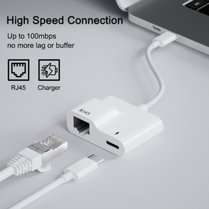通用串行总线C到以太网适配器类型到局域网千兆RJ45网络适配器有线局域网转换器 - Product Image 4