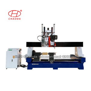 Máquina enrutadora CNC rotativa de granito, piedra de 4 ejes 3D, para esculturas y fabricación de columnas - Product Image 3