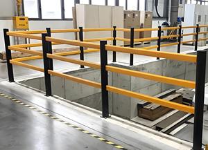 Workshop Wall Collision <strong>Barrier</strong>, Platform Flexible <strong>Barrier</strong>, Pedestrian Vehicle Separation Elastic <strong>Barrier</strong> - Product Image 2