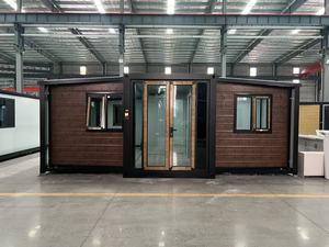 Lusso 20 <span class=keywords><strong>40ft</strong></span> appartamento espandibile in acciaio <span class=keywords><strong>Container</strong></span> casa per Villa applicazione Design pieghevole per il Peru - Product Image 3